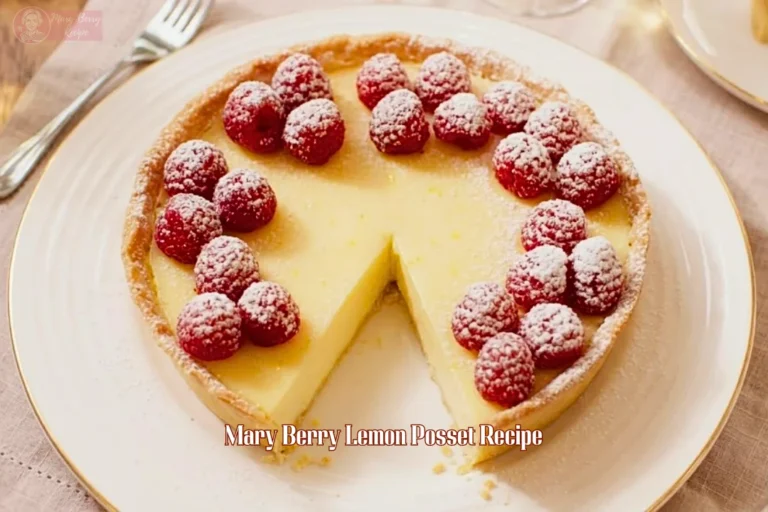 Mary Berry Lemon Posset Recipe